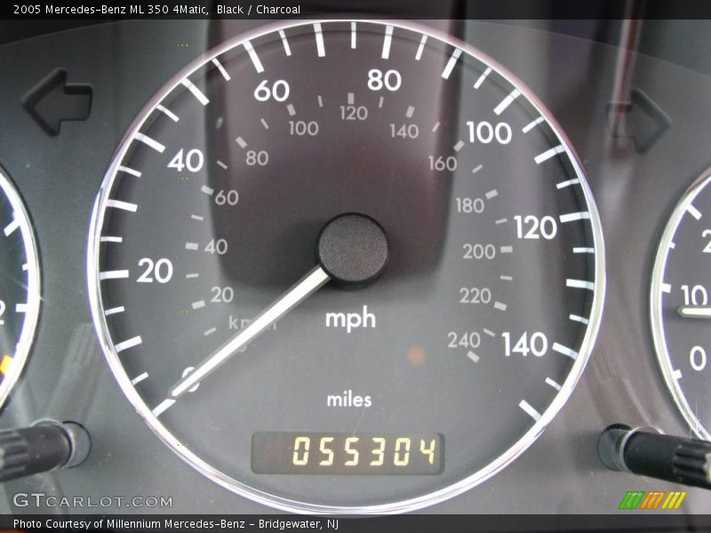 Black / Charcoal 2005 Mercedes-Benz ML 350 4Matic