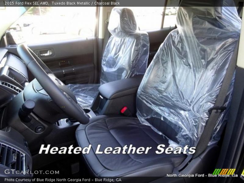 Tuxedo Black Metallic / Charcoal Black 2015 Ford Flex SEL AWD