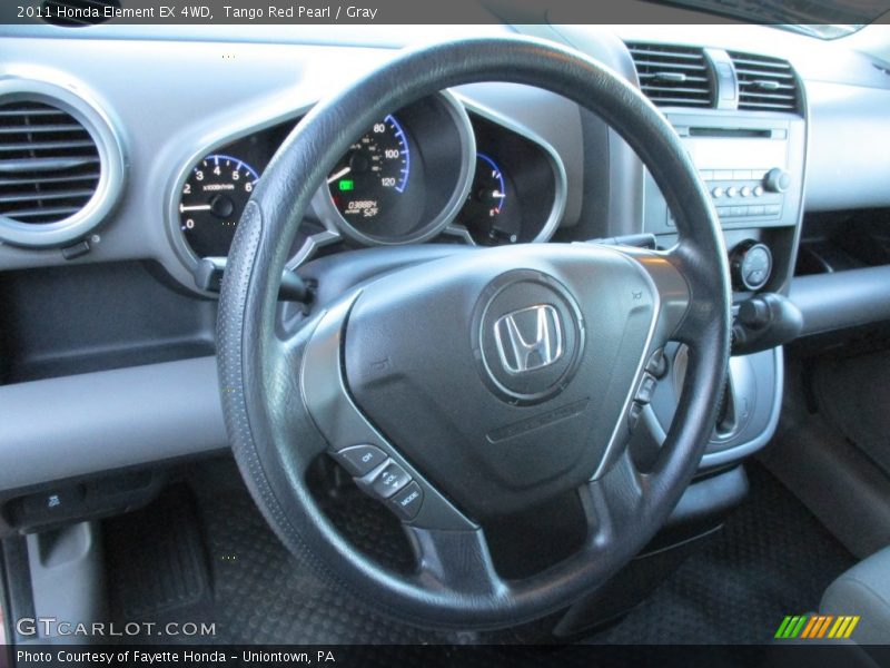 Tango Red Pearl / Gray 2011 Honda Element EX 4WD