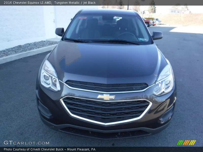 Tungsten Metallic / Jet Black 2016 Chevrolet Equinox LS AWD