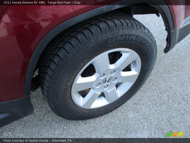 Tango Red Pearl / Gray 2011 Honda Element EX 4WD
