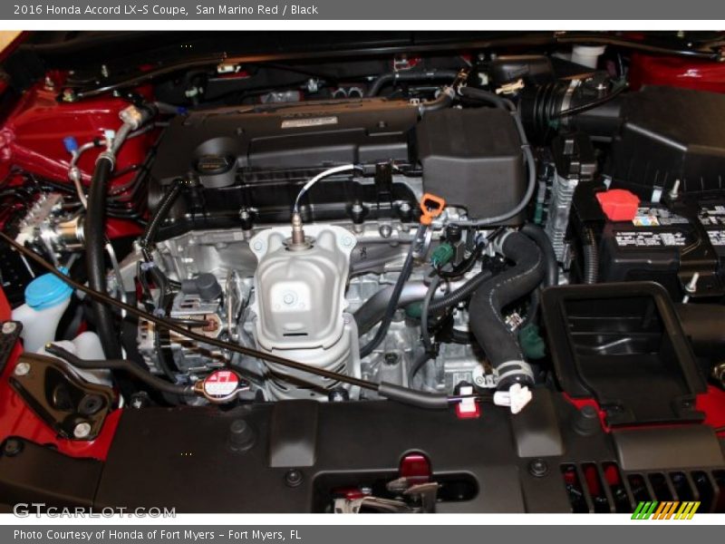  2016 Accord LX-S Coupe Engine - 2.4 Liter DI DOHC 16-Valve i-VTEC 4 Cylinder