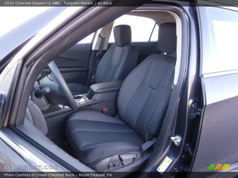 Tungsten Metallic / Jet Black 2016 Chevrolet Equinox LS AWD