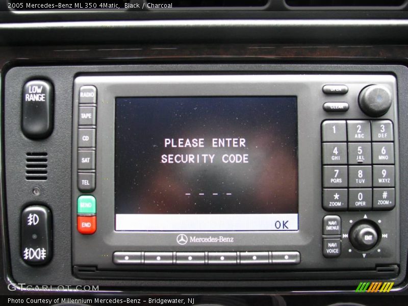 Black / Charcoal 2005 Mercedes-Benz ML 350 4Matic