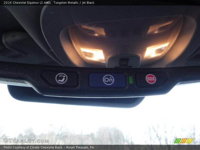 Tungsten Metallic / Jet Black 2016 Chevrolet Equinox LS AWD