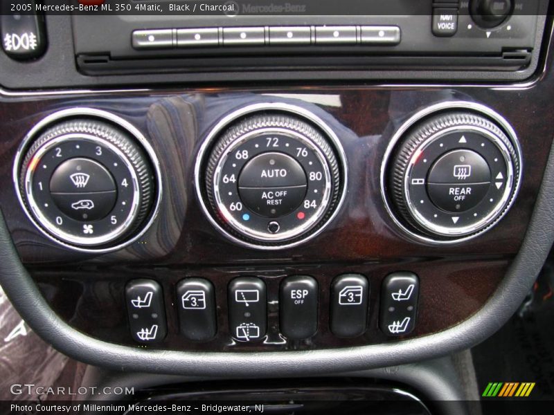 Black / Charcoal 2005 Mercedes-Benz ML 350 4Matic