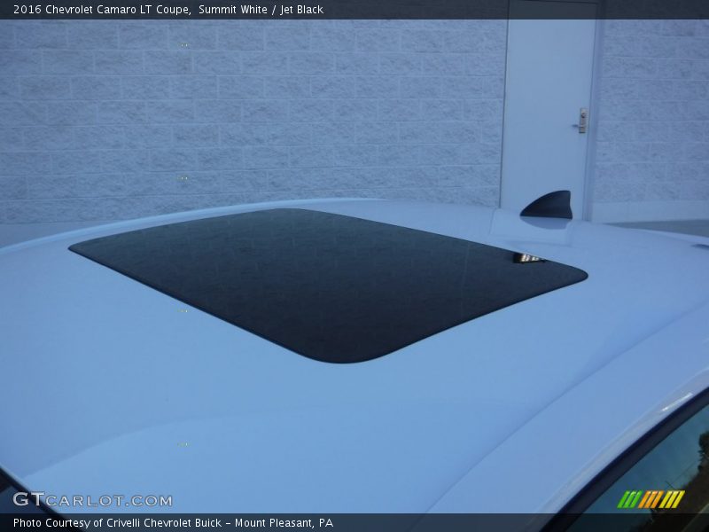 Summit White / Jet Black 2016 Chevrolet Camaro LT Coupe