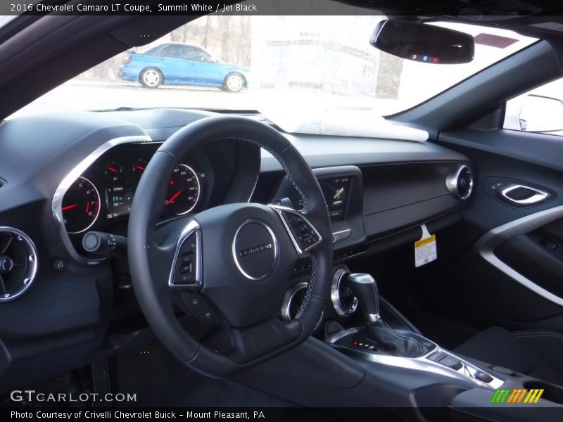 Summit White / Jet Black 2016 Chevrolet Camaro LT Coupe