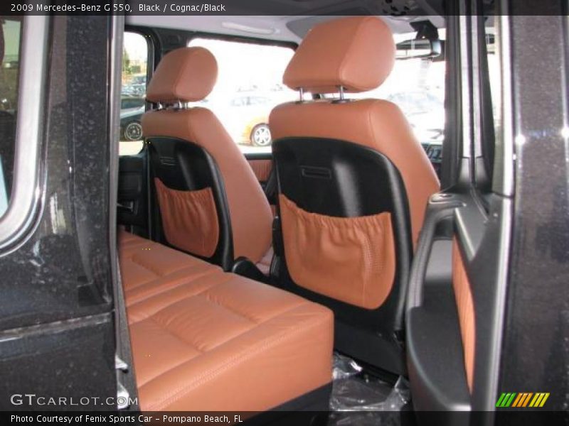 Black / Cognac/Black 2009 Mercedes-Benz G 550