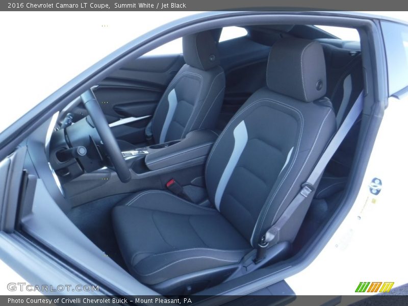 Summit White / Jet Black 2016 Chevrolet Camaro LT Coupe