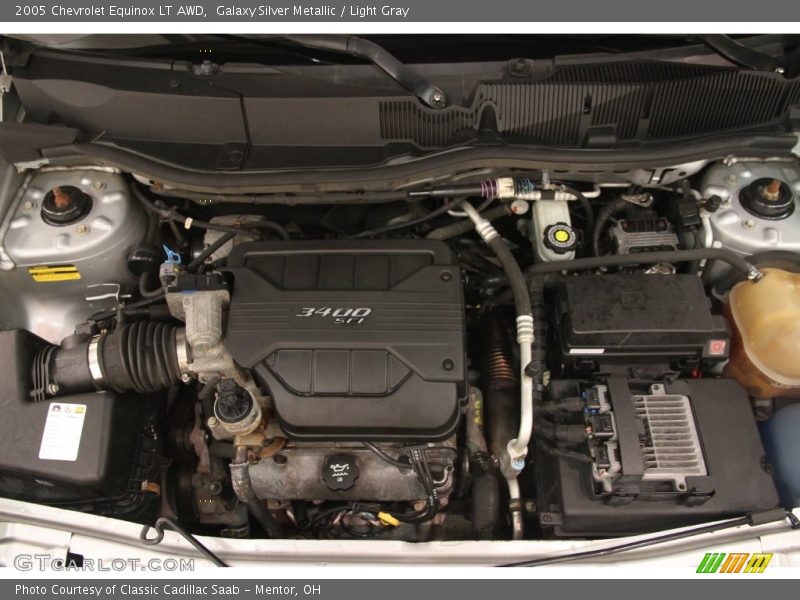 Galaxy Silver Metallic / Light Gray 2005 Chevrolet Equinox LT AWD