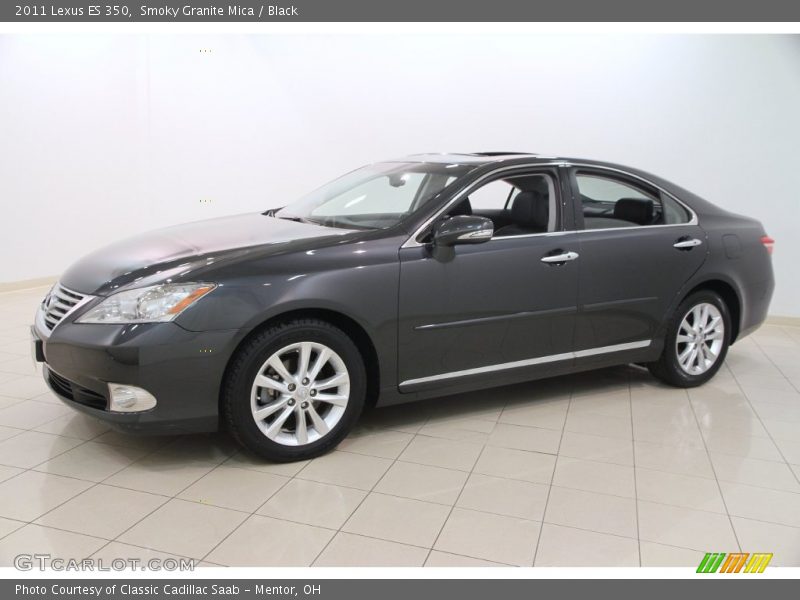 Smoky Granite Mica / Black 2011 Lexus ES 350