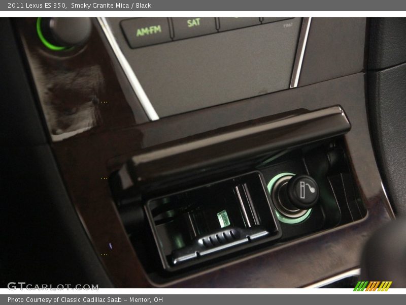 Smoky Granite Mica / Black 2011 Lexus ES 350