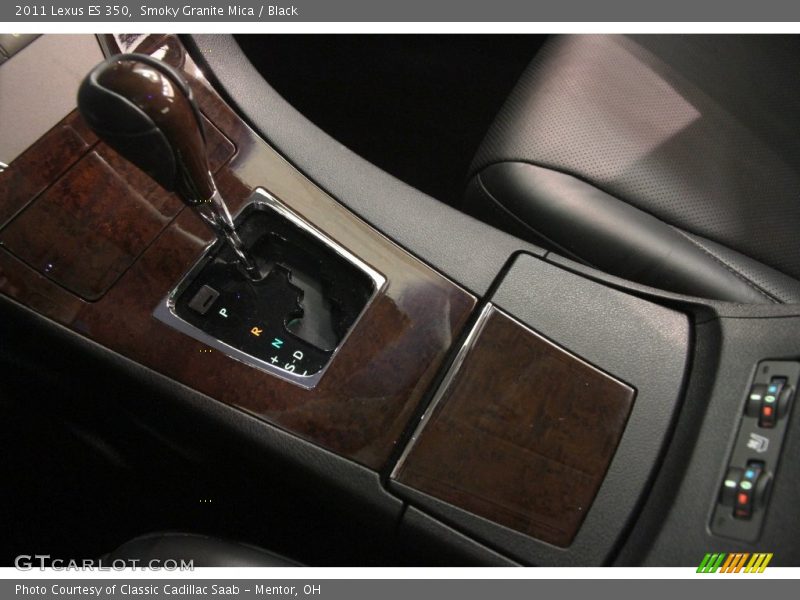 Smoky Granite Mica / Black 2011 Lexus ES 350