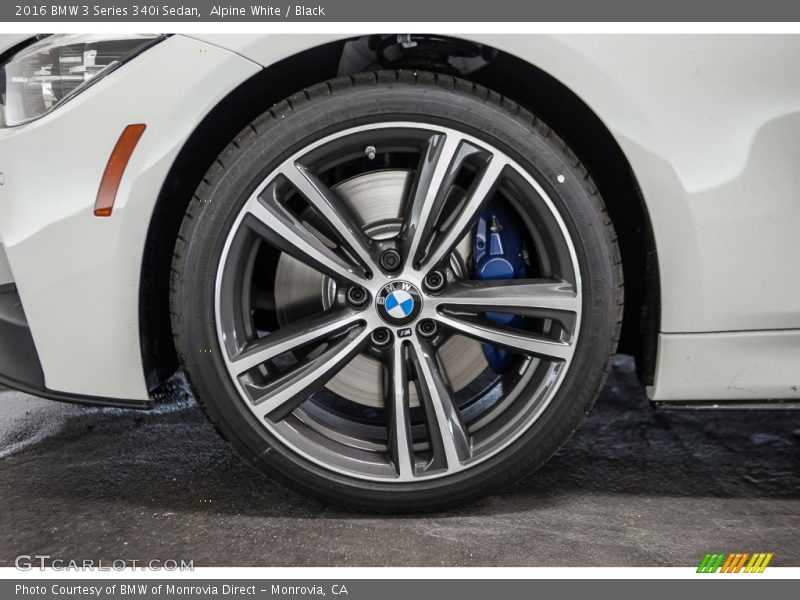 Alpine White / Black 2016 BMW 3 Series 340i Sedan