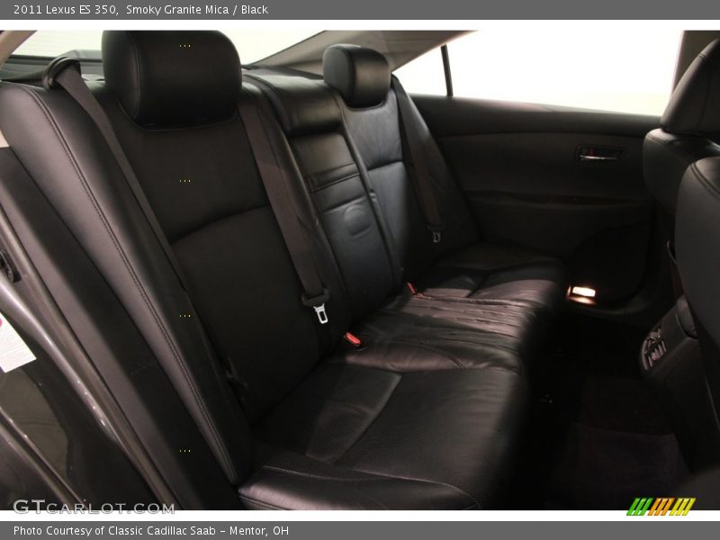 Smoky Granite Mica / Black 2011 Lexus ES 350