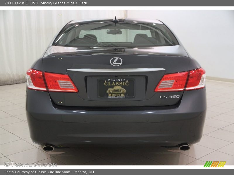 Smoky Granite Mica / Black 2011 Lexus ES 350