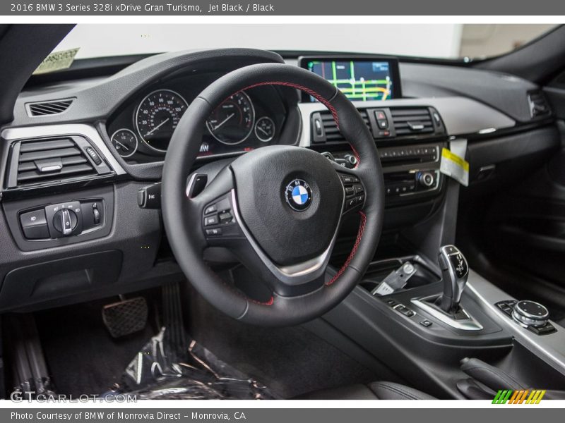 Jet Black / Black 2016 BMW 3 Series 328i xDrive Gran Turismo