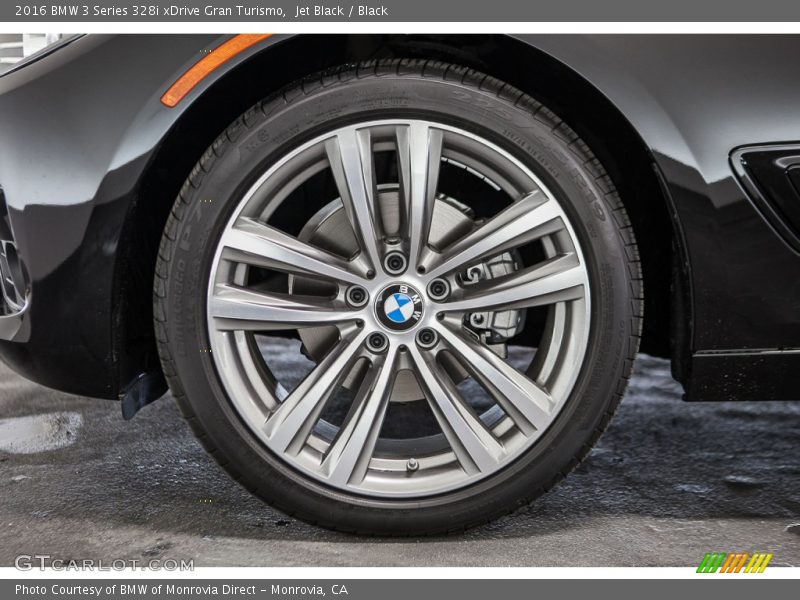 Jet Black / Black 2016 BMW 3 Series 328i xDrive Gran Turismo