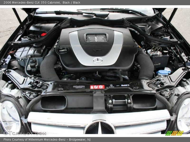 Black / Black 2006 Mercedes-Benz CLK 350 Cabriolet