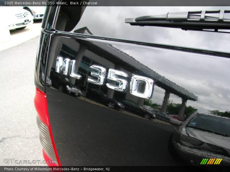 Black / Charcoal 2005 Mercedes-Benz ML 350 4Matic