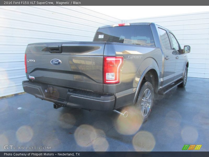 Magnetic / Black 2016 Ford F150 XLT SuperCrew