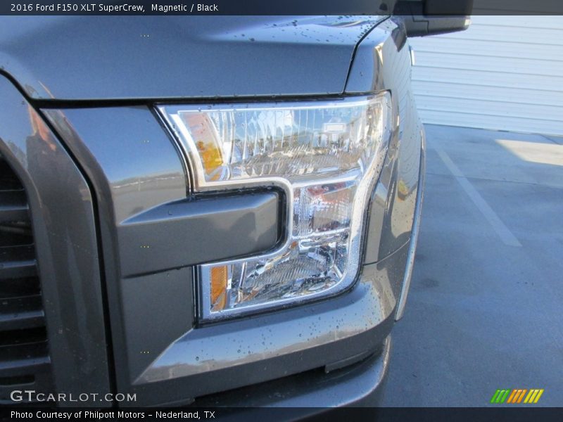 Magnetic / Black 2016 Ford F150 XLT SuperCrew