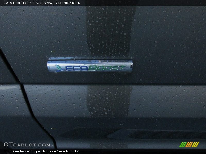 Magnetic / Black 2016 Ford F150 XLT SuperCrew