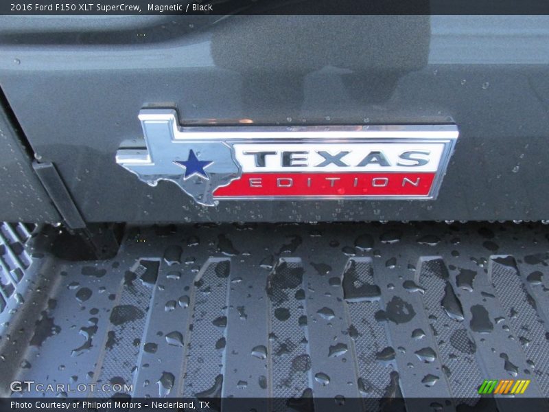 Magnetic / Black 2016 Ford F150 XLT SuperCrew