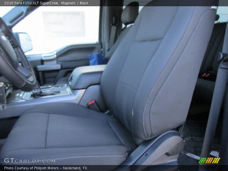 Magnetic / Black 2016 Ford F150 XLT SuperCrew