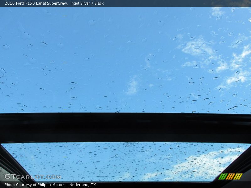 Ingot Silver / Black 2016 Ford F150 Lariat SuperCrew