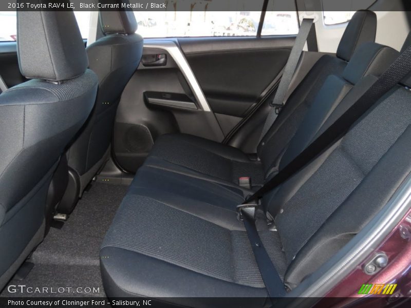 Black Currant Metallic / Black 2016 Toyota RAV4 LE