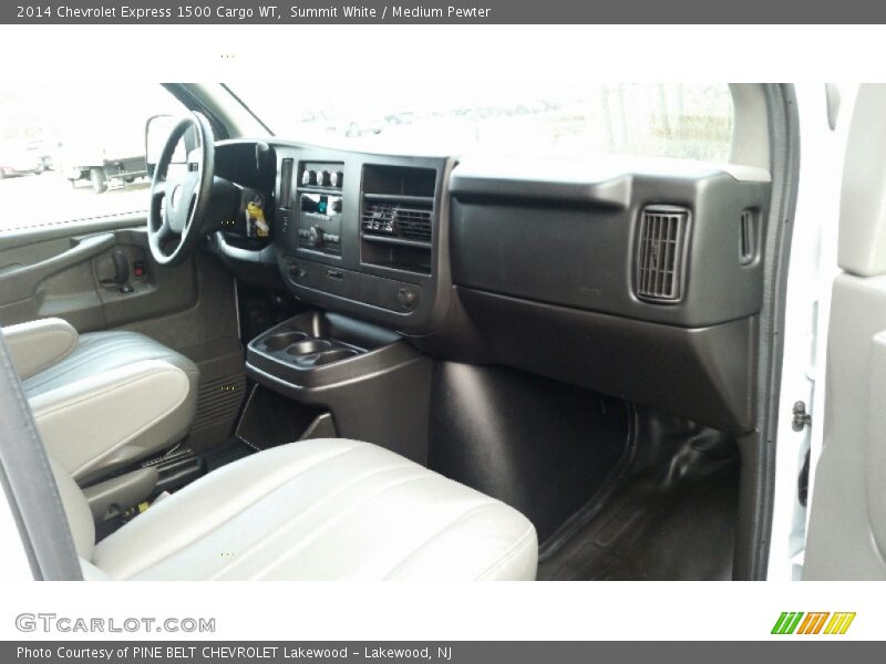 Summit White / Medium Pewter 2014 Chevrolet Express 1500 Cargo WT