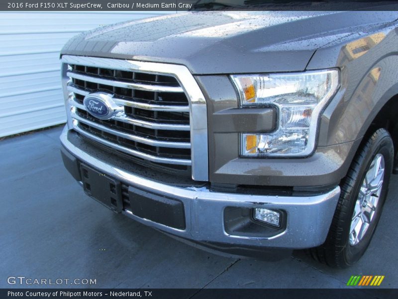 Caribou / Medium Earth Gray 2016 Ford F150 XLT SuperCrew