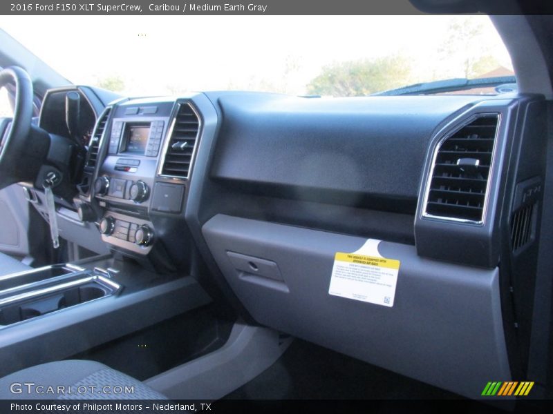 Caribou / Medium Earth Gray 2016 Ford F150 XLT SuperCrew