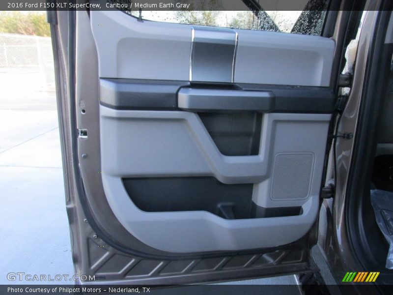 Caribou / Medium Earth Gray 2016 Ford F150 XLT SuperCrew