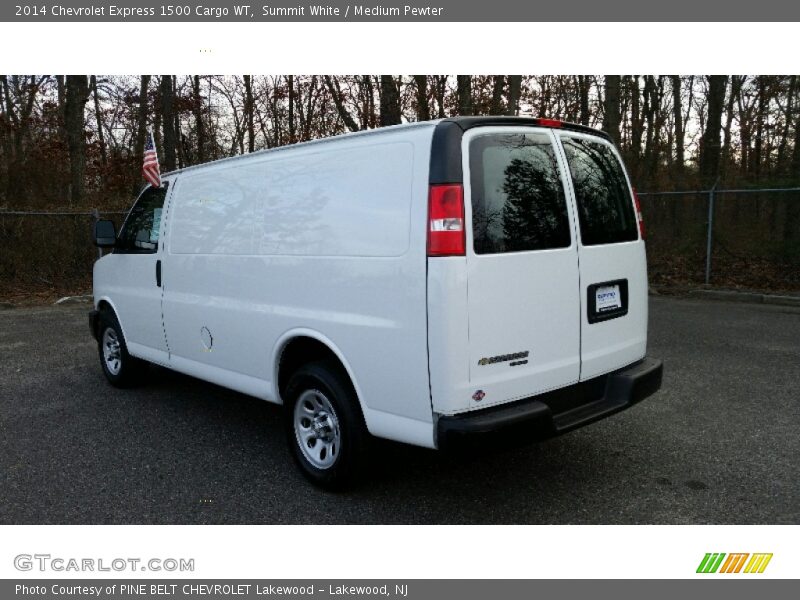Summit White / Medium Pewter 2014 Chevrolet Express 1500 Cargo WT