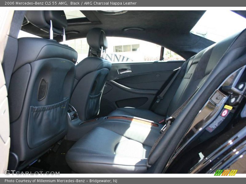 Black / AMG Charcoal Nappa Leather 2006 Mercedes-Benz CLS 55 AMG