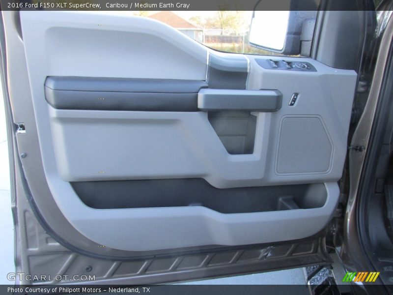 Caribou / Medium Earth Gray 2016 Ford F150 XLT SuperCrew