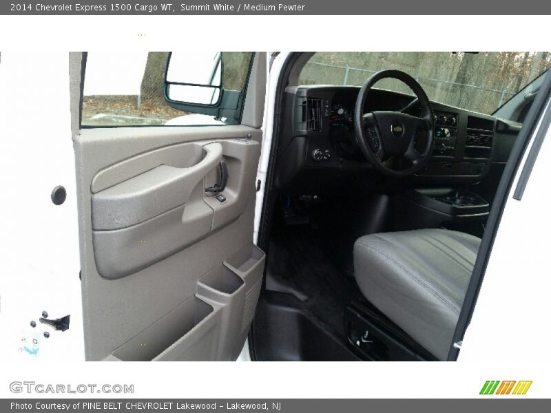 Summit White / Medium Pewter 2014 Chevrolet Express 1500 Cargo WT