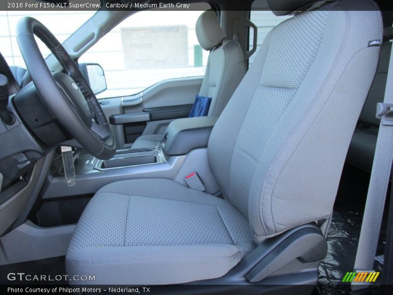 Caribou / Medium Earth Gray 2016 Ford F150 XLT SuperCrew