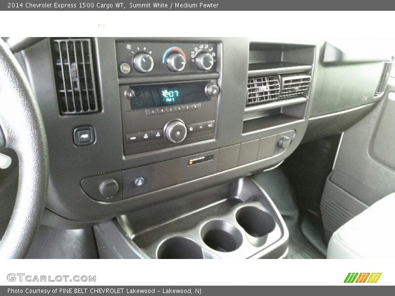 Summit White / Medium Pewter 2014 Chevrolet Express 1500 Cargo WT