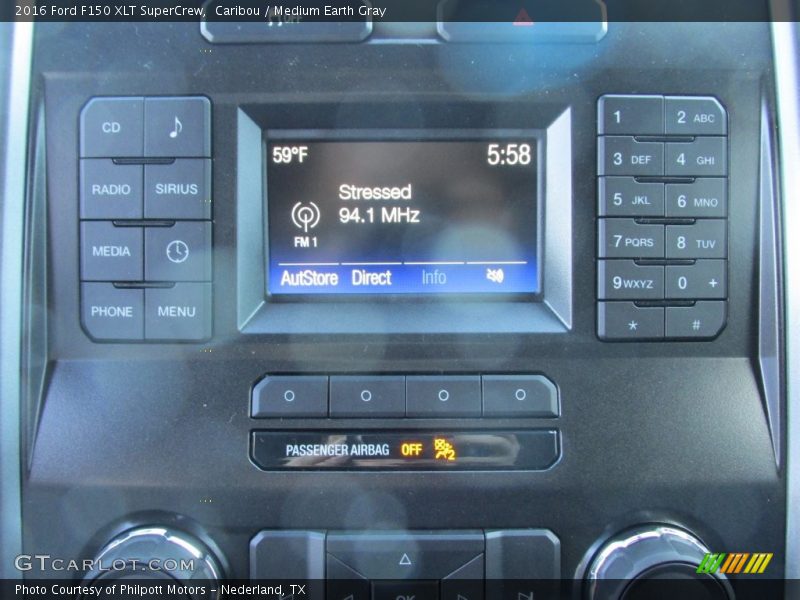 Caribou / Medium Earth Gray 2016 Ford F150 XLT SuperCrew