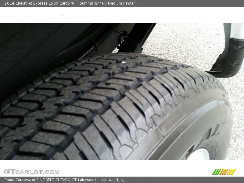 Summit White / Medium Pewter 2014 Chevrolet Express 1500 Cargo WT