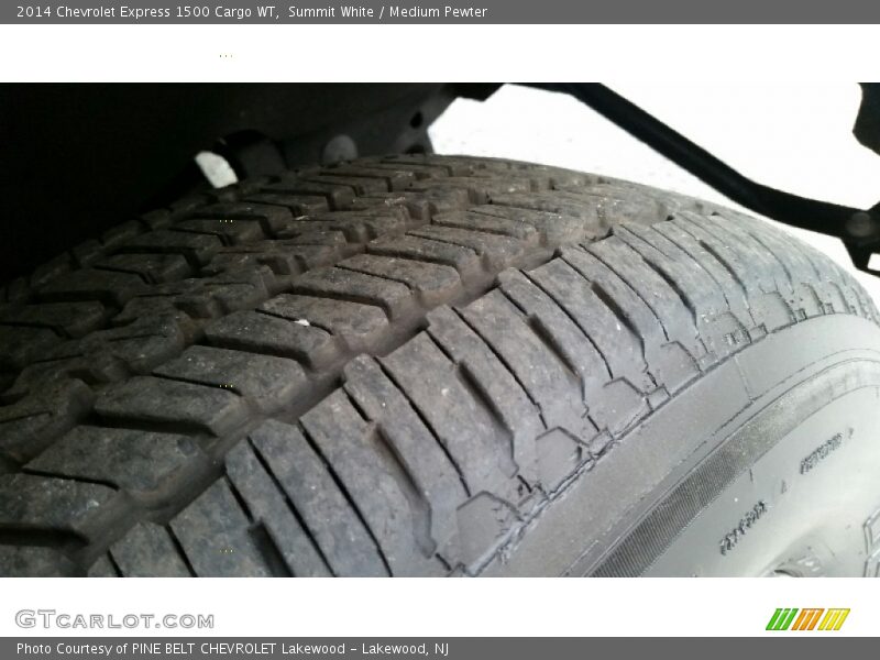 Summit White / Medium Pewter 2014 Chevrolet Express 1500 Cargo WT