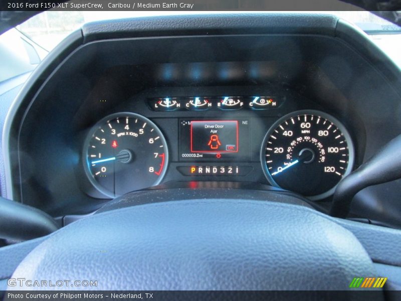 Caribou / Medium Earth Gray 2016 Ford F150 XLT SuperCrew