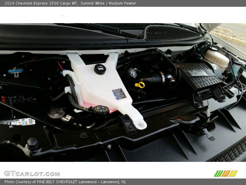 Summit White / Medium Pewter 2014 Chevrolet Express 1500 Cargo WT