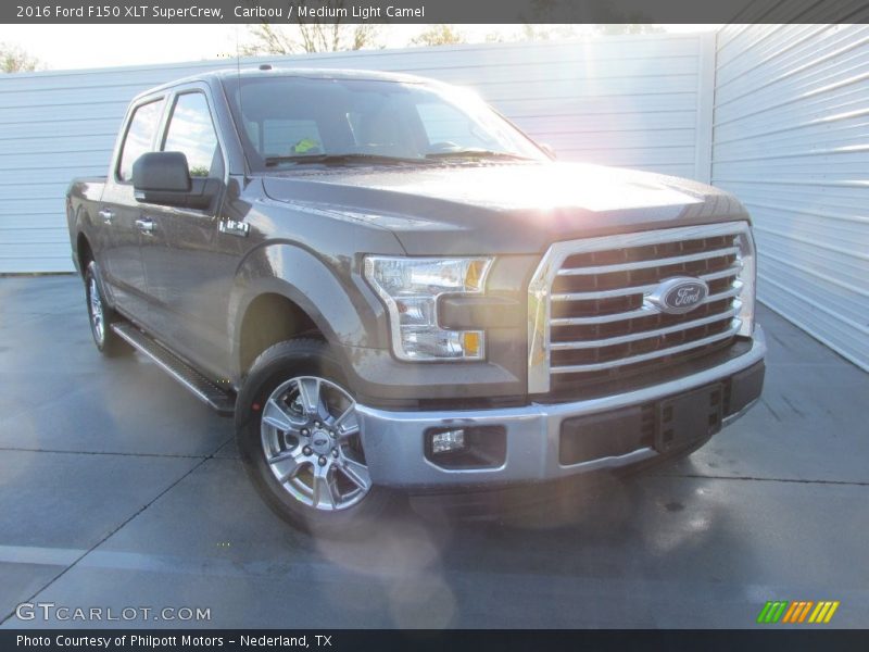 Caribou / Medium Light Camel 2016 Ford F150 XLT SuperCrew