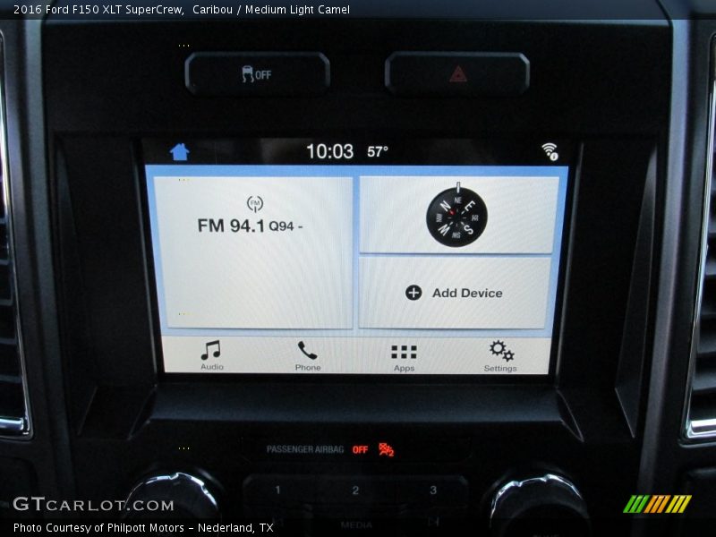 Caribou / Medium Light Camel 2016 Ford F150 XLT SuperCrew