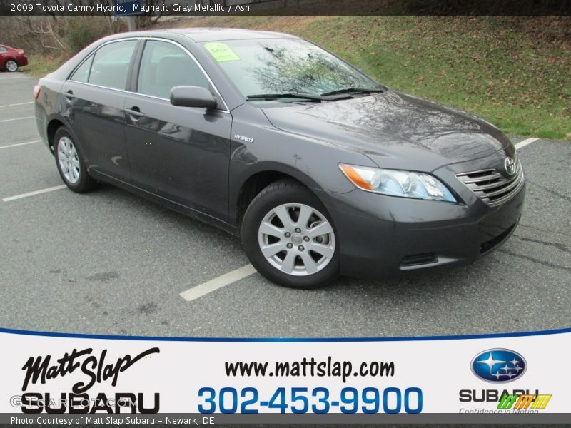 Magnetic Gray Metallic / Ash 2009 Toyota Camry Hybrid
